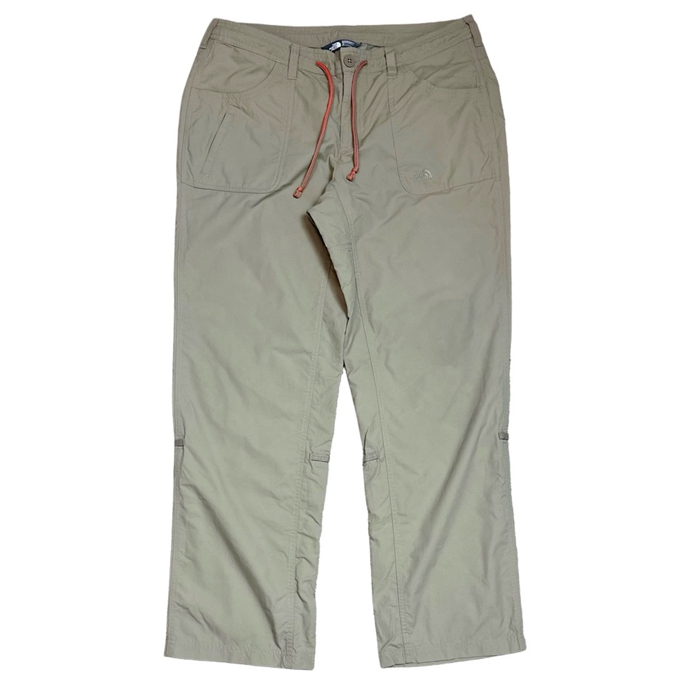 The North Face Women's Horizon Tempest Roll Up Pants‎ in Tan Dune Beige Sz 14